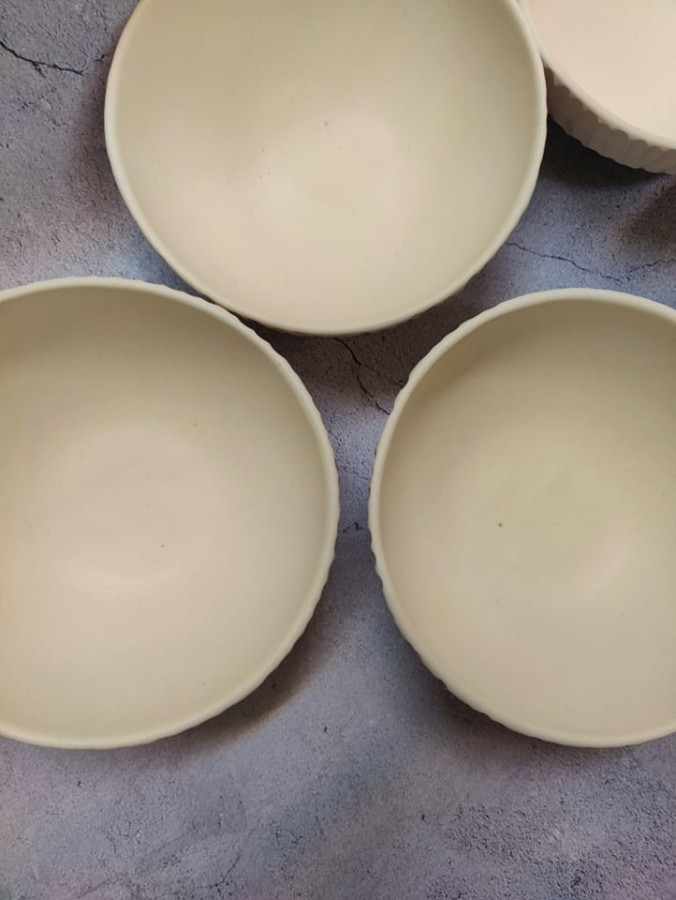 White DRAGON bowl