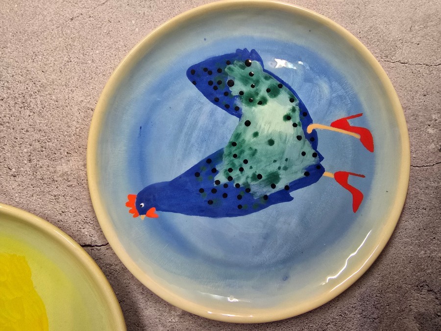 Mėlyna taškuota višta