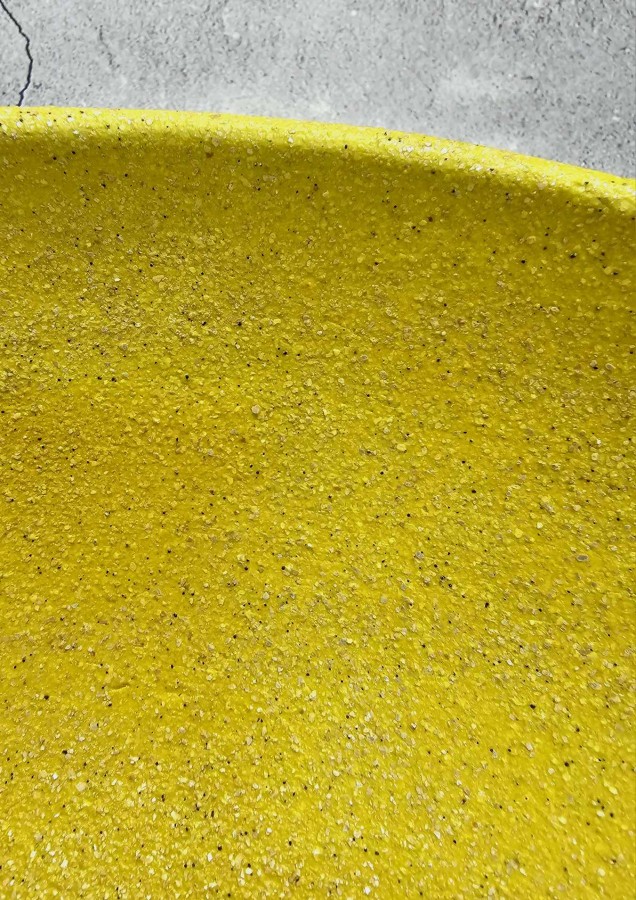 YELLOW GLIMMER  bowl