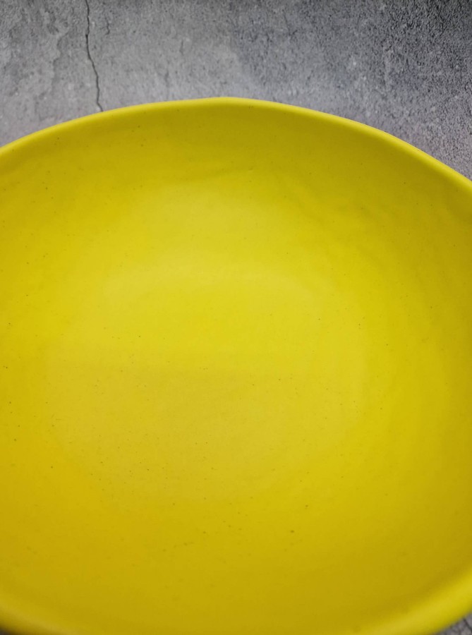 YELLOW bowl