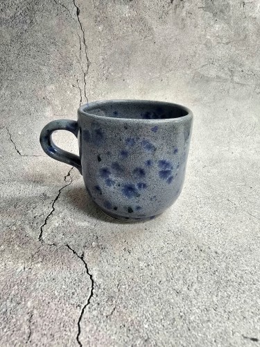 Glamžytas puodelis RUGIAGĖLĖ Nr.25