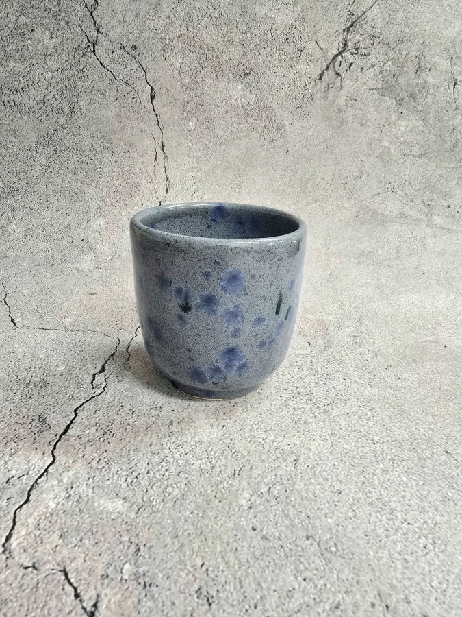 Keraminė stiklinė Nr.1 RUGIAGĖLĖ